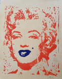 Marilyn röd, liten