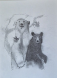 Förlaga till Polar Bear With neightbour  original, liten