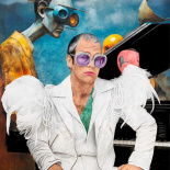 Elton John Purple Eyes Road, liten