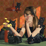 Cat Black, liten